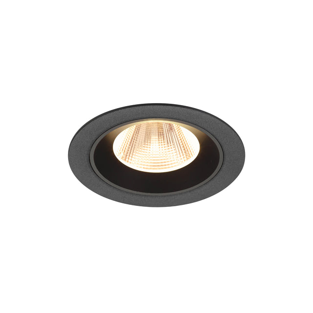 NUMINOS® M, Deckeneinbauleuchte, 3000K, 20°, IP20, rund, sw