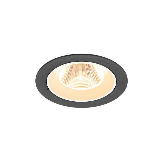 NUMINOS® M, Deckeneinbauleuchte, 3000K, 20°, IP20 rund sw/ws
