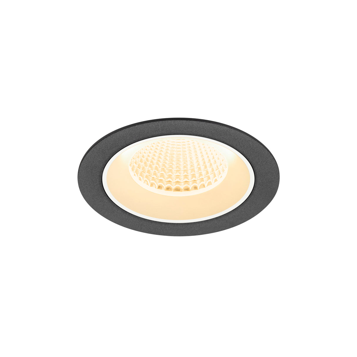 NUMINOS® M, Deckeneinbauleuchte, 3000K, 40°, IP20 rund sw/ws