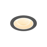 NUMINOS® M, Deckeneinbauleuchte, 3000K, 40°, IP20 rund sw/ws