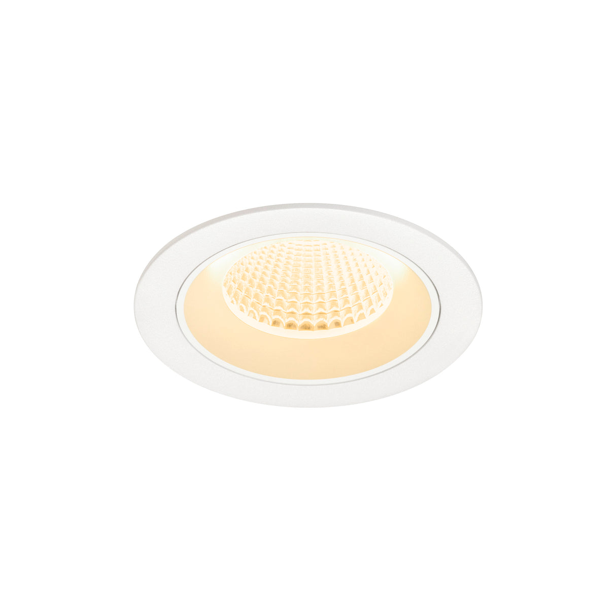 NUMINOS® M, Deckeneinbauleuchte, 3000K, 40°, IP20, rund, ws