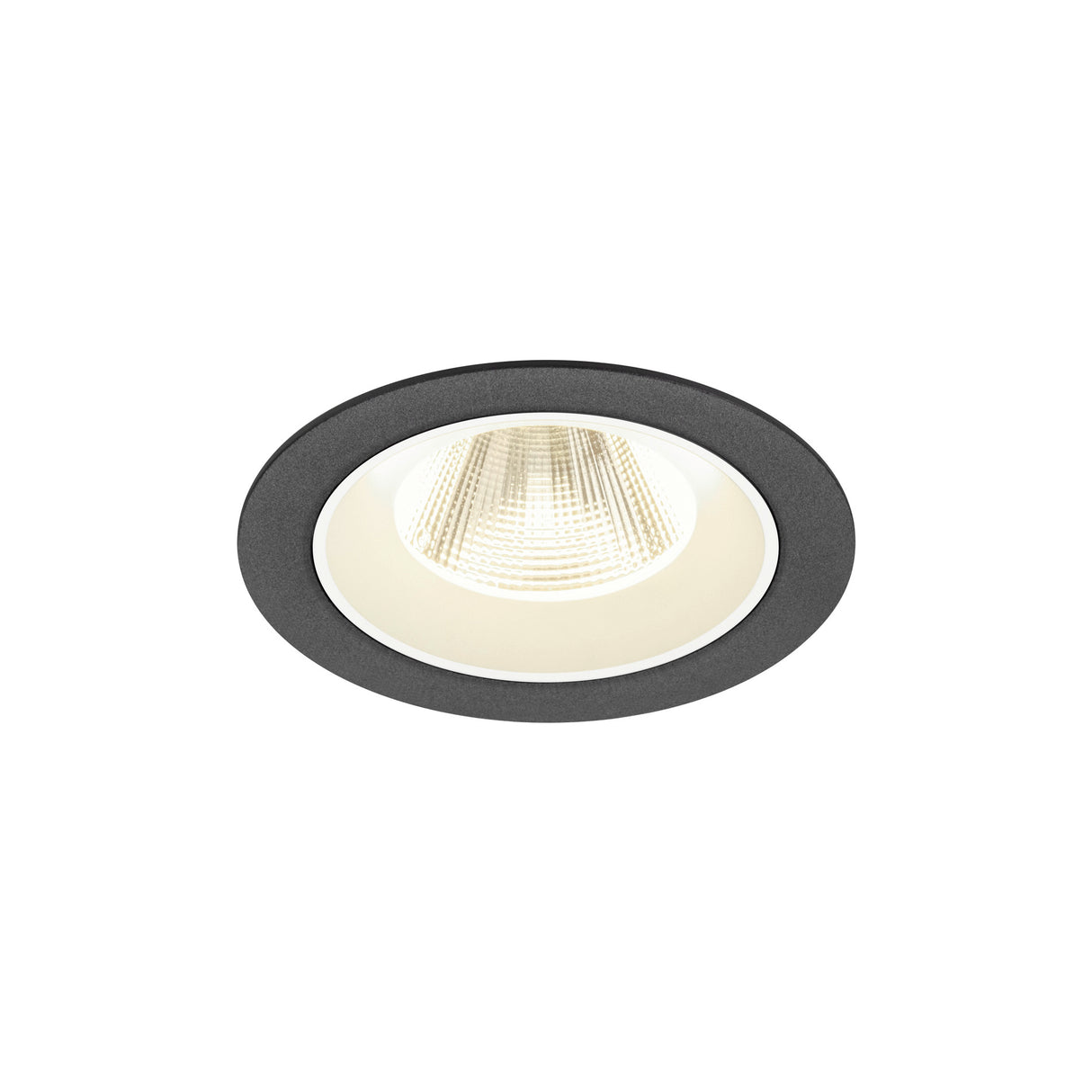 NUMINOS® M, Deckeneinbauleuchte, 4000K, 20°, IP20 rund sw/ws