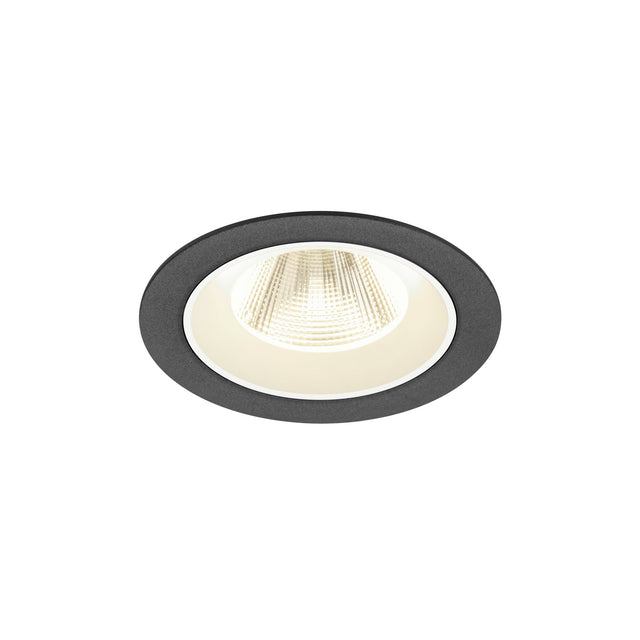 NUMINOS® M, Deckeneinbauleuchte, 4000K, 20°, IP20 rund sw/ws