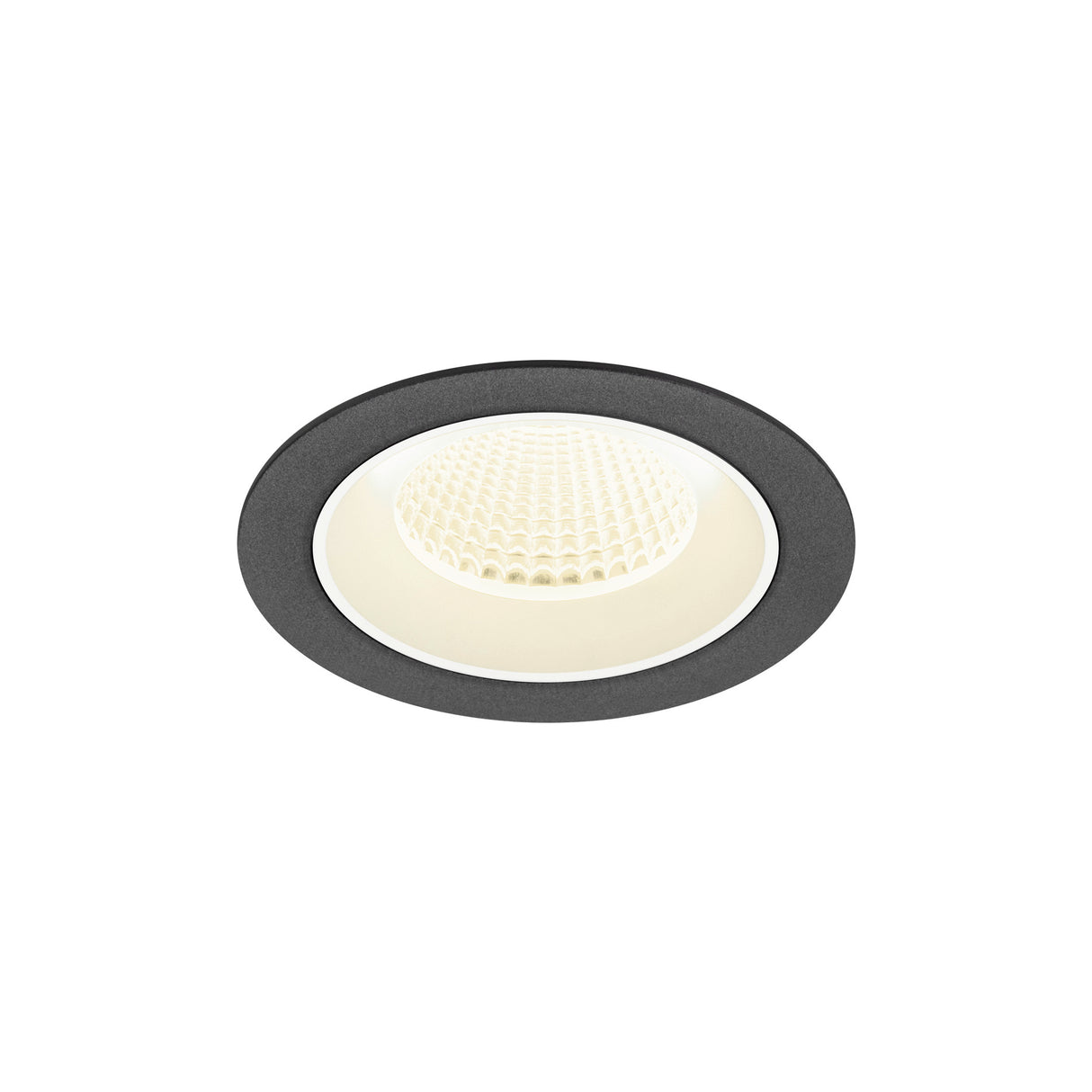 NUMINOS® M, Deckeneinbauleuchte, 4000K, 40°, IP20 rund sw/ws