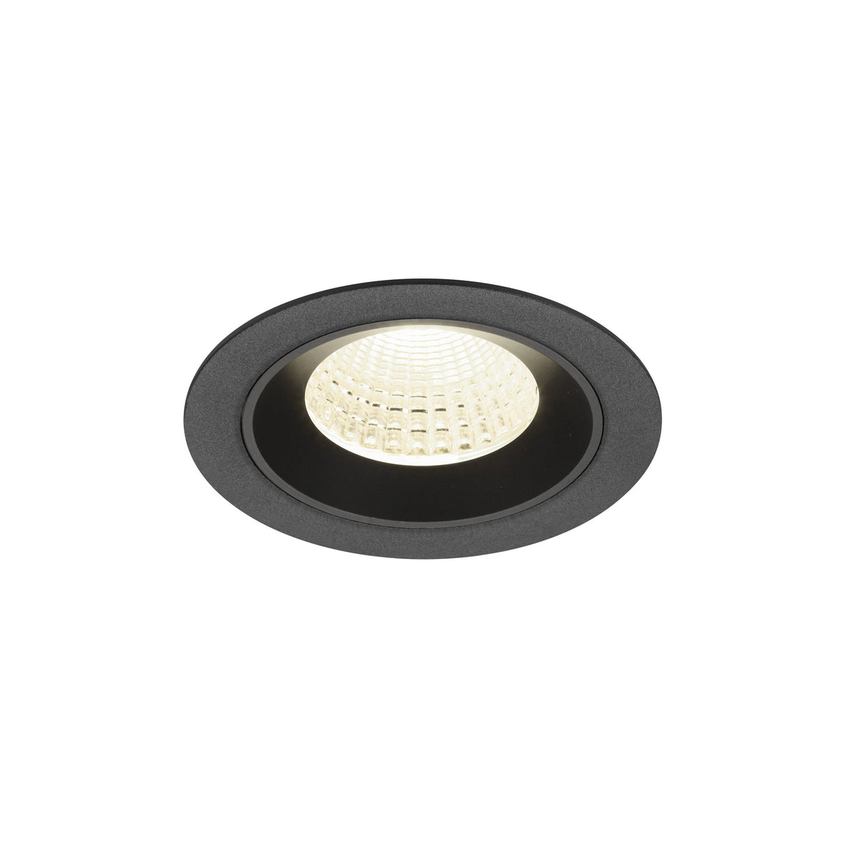 NUMINOS® M, Deckeneinbauleuchte, 4000K, 55°, IP20, rund, sw