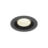 NUMINOS® M, Deckeneinbauleuchte, 4000K, 55°, IP20, rund, sw