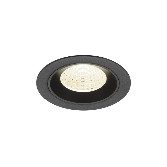 NUMINOS® M, Deckeneinbauleuchte, 4000K, 55°, IP20, rund, sw