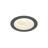 NUMINOS® M, Deckeneinbauleuchte, 4000K, 55°, IP20 rund sw/ws