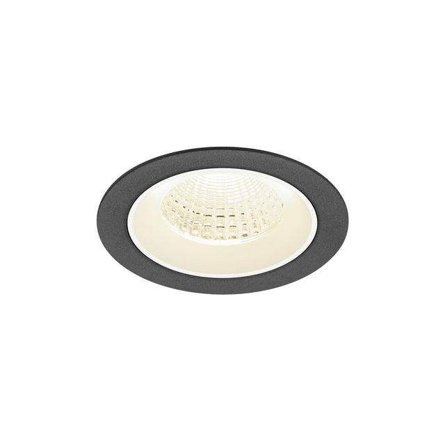 NUMINOS® M, Deckeneinbauleuchte, 4000K, 55°, IP20 rund sw/ws