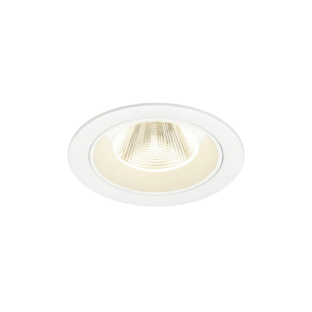 NUMINOS® M, Deckeneinbauleuchte, 4000K, 20°, IP20, rund, ws