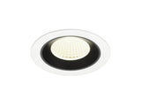 NUMINOS M, Deckeneinbauleuchte weiß/schwarz 4000K 40°