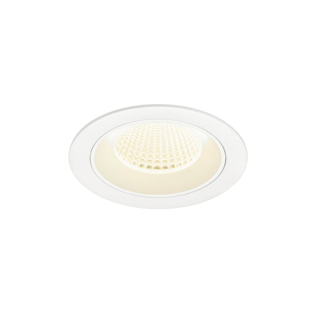 NUMINOS® M, Deckeneinbauleuchte, 4000K, 40°, IP20, rund, ws
