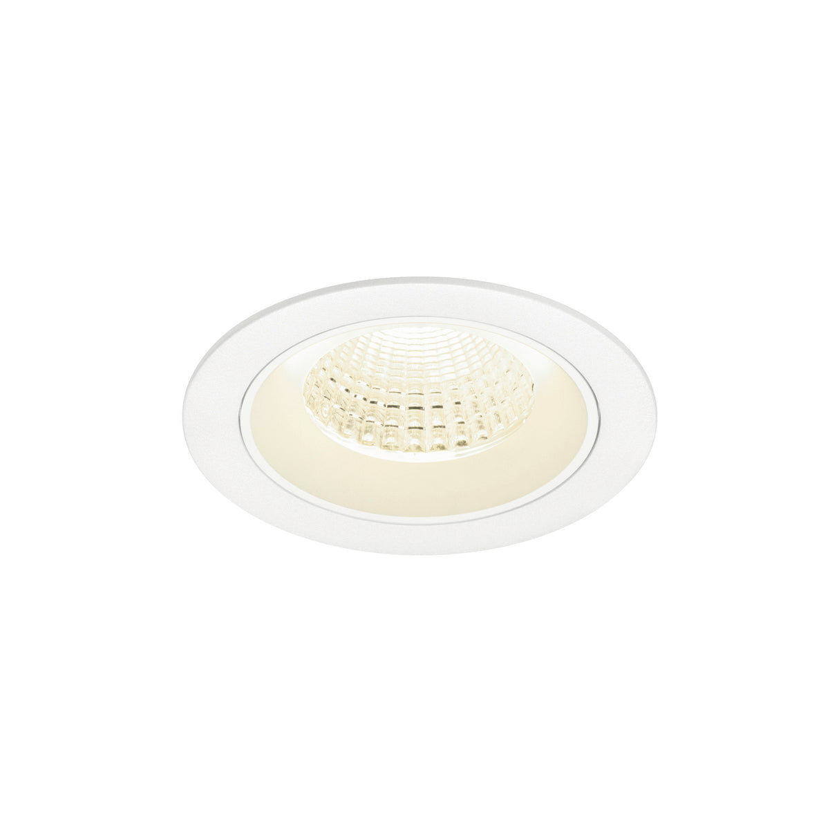 NUMINOS® M, Deckeneinbauleuchte, 4000K, 55°, IP20, rund, ws