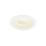 NUMINOS® M, Deckeneinbauleuchte, 4000K, 55°, IP20, rund, ws
