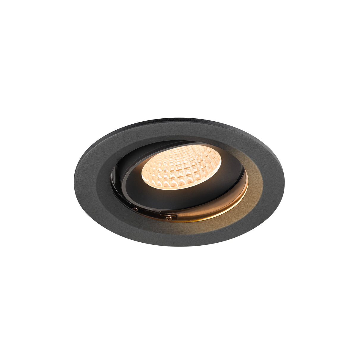 NUMINOS® MOVE M, Deckeneinbaul. 2700K, 55°, IP20, rund, sw