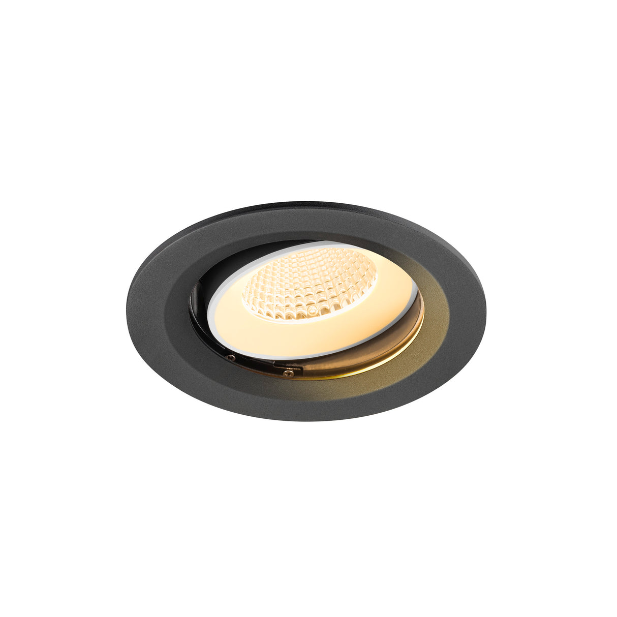 NUMINOS® MOVE M, Deckeneinbaul. 3000K, 40°, IP20, rund sw/ws
