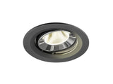 NUMINOS MOVE M, Deckeneinbauleuchte schwarz/chrom 4000K 20°
