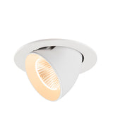 NUMINOS® GIMBLE L, Deckeneinbaul. 2700K, 40°, IP20, rund, ws