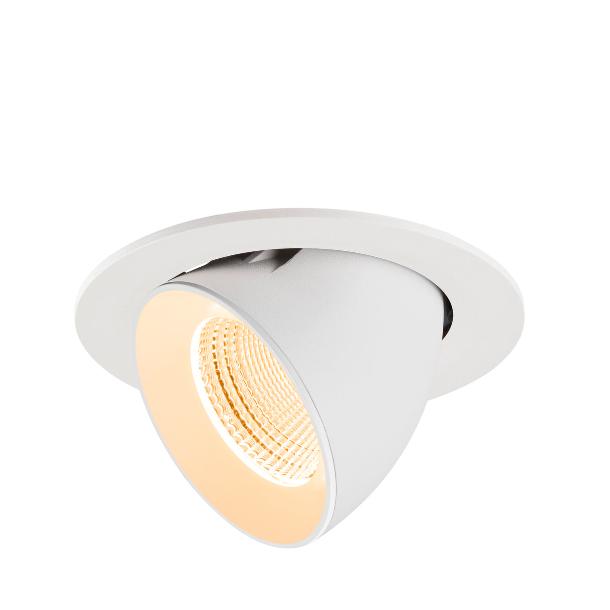 NUMINOS® GIMBLE L, Deckeneinbaul. 2700K, 55°, IP20, rund, ws