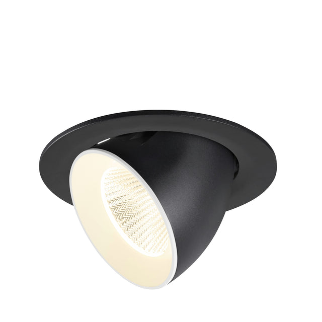 NUMINOS® GIMBLE L, Deckeneinbaul. 4000K, 40° IP20 rund sw/ws