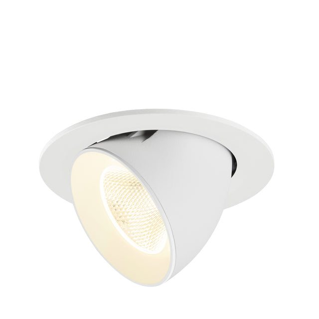 NUMINOS® GIMBLE L, Deckeneinbaul. 4000K, 20°, IP20, rund, ws