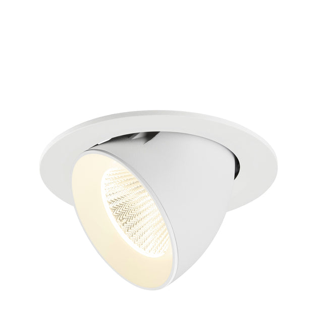 NUMINOS® GIMBLE L, Deckeneinbaul. 4000K, 40°, IP20, rund, ws