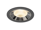 NUMINOS L, Deckeneinbauleuchte schwarz/chrom 2700K 40°