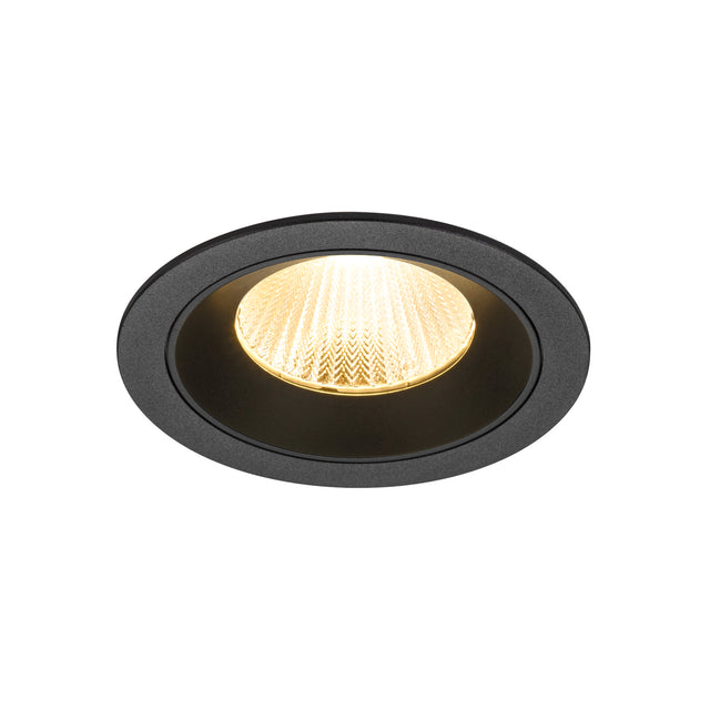 NUMINOS® L, Deckeneinbauleuchte, 3000K, 40°, IP20, rund, sw