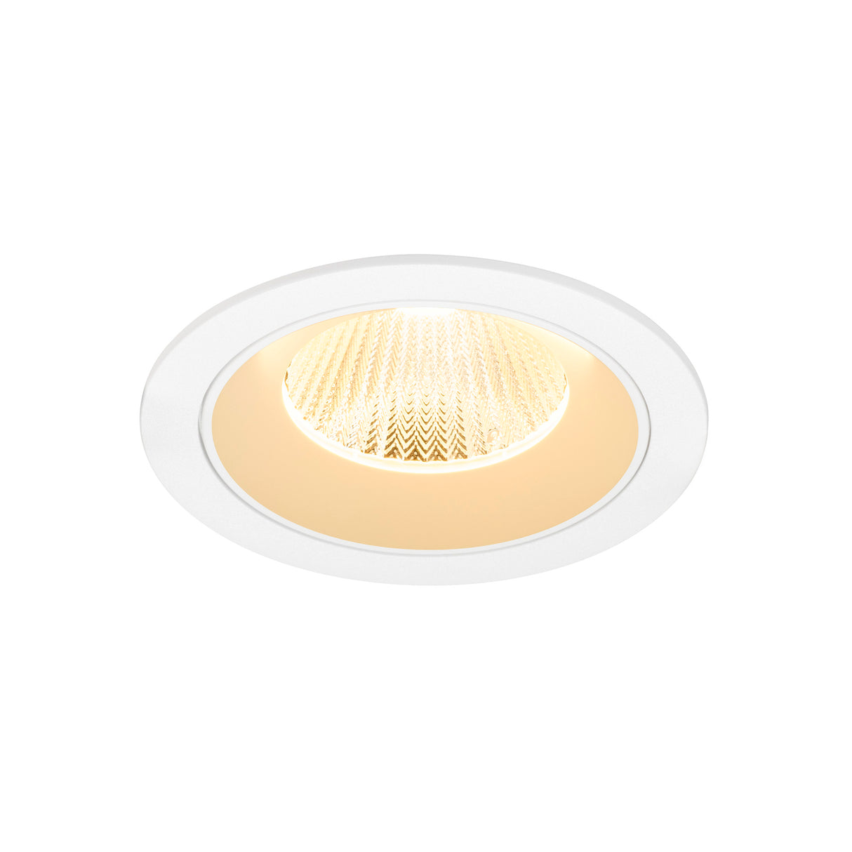 NUMINOS® L, Deckeneinbauleuchte, 3000K, 40°, IP20, rund, ws