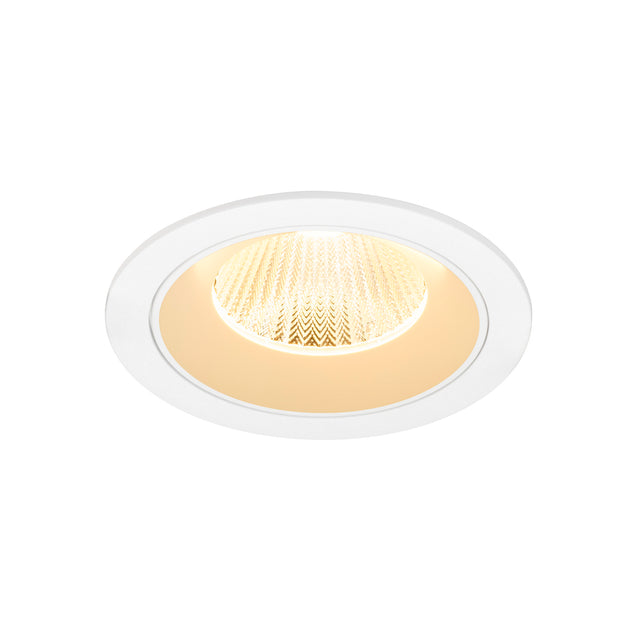 NUMINOS® L, Deckeneinbauleuchte, 3000K, 40°, IP20, rund, ws