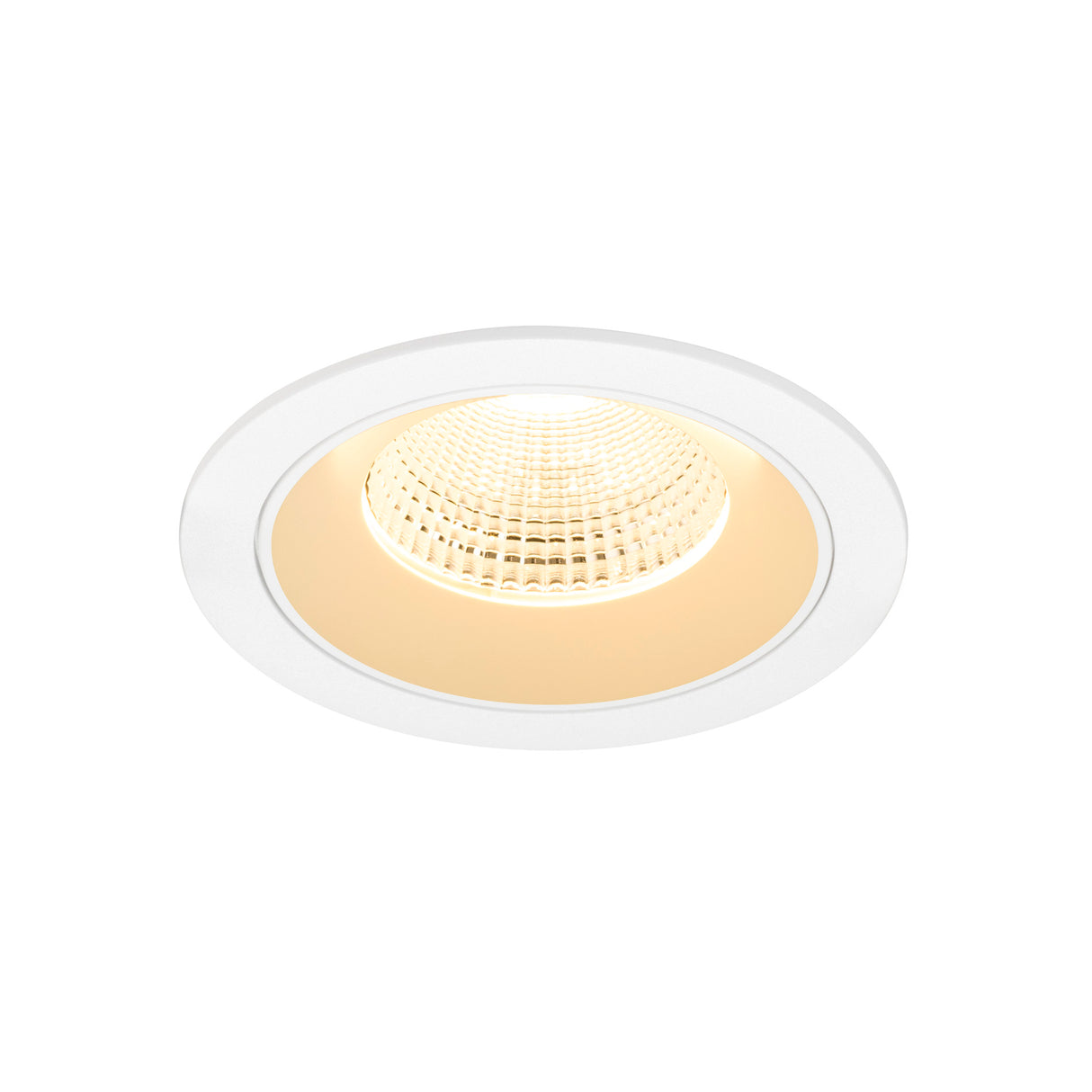 NUMINOS® L, Deckeneinbauleuchte, 3000K, 55°, IP20, rund, ws