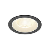 NUMINOS® L, Deckeneinbauleuchte, 4000K, 20°, IP20 rund sw/ws