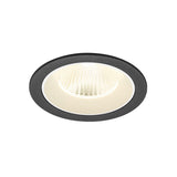 NUMINOS® L, Deckeneinbauleuchte, 4000K, 40°, IP20 rund sw/ws