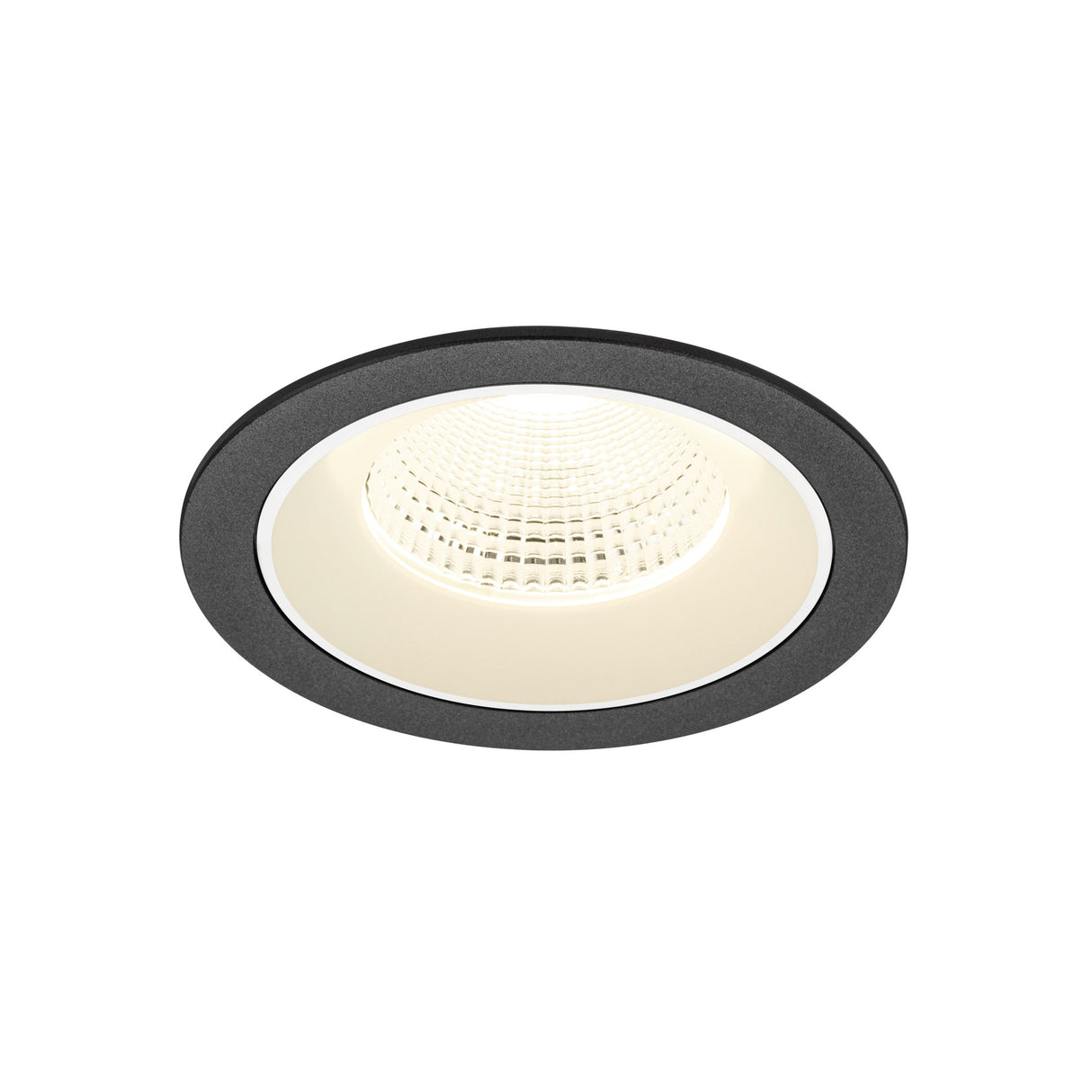 NUMINOS® L, Deckeneinbauleuchte, 4000K, 55°, IP20 rund sw/ws
