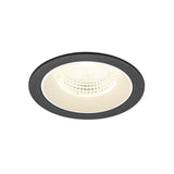 NUMINOS® L, Deckeneinbauleuchte, 4000K, 55°, IP20 rund sw/ws