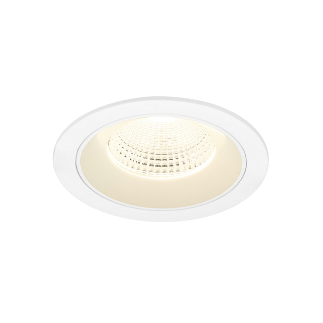NUMINOS® L, Deckeneinbauleuchte, 4000K, 55°, IP20, rund, ws