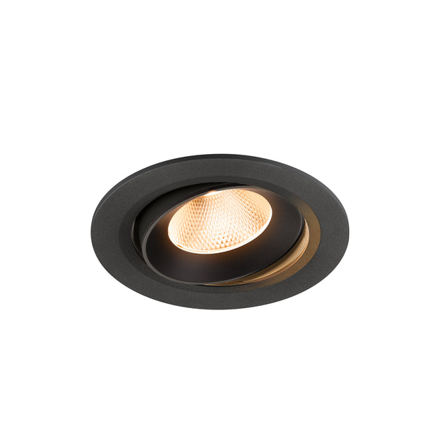 NUMINOS® MOVE L, Deckeneinbaul. 2700K, 20°, IP20, rund, sw