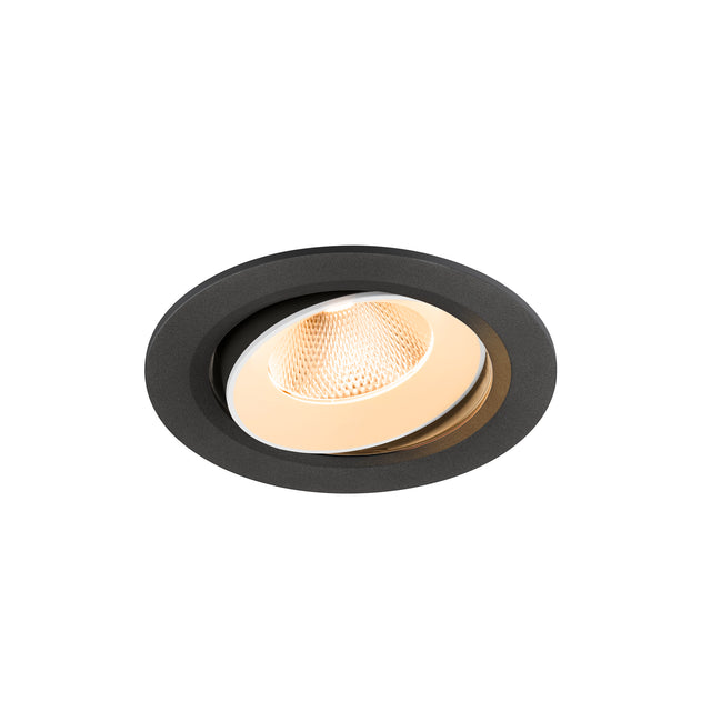 NUMINOS® MOVE L, Deckeneinbaul. 2700K, 20°, IP20, rund sw/ws
