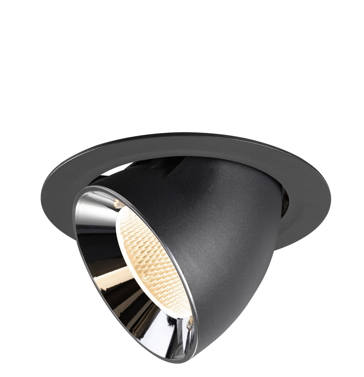 NUMINOS GIMBLE XL, Deckeneinbaul. schwarz/chrom 2700K 20°