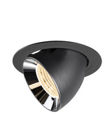 NUMINOS GIMBLE XL, Deckeneinbaul. schwarz/chrom 2700K 55°