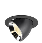 NUMINOS GIMBLE XL, Deckeneinbaul. schwarz/chrom 3000K 20°