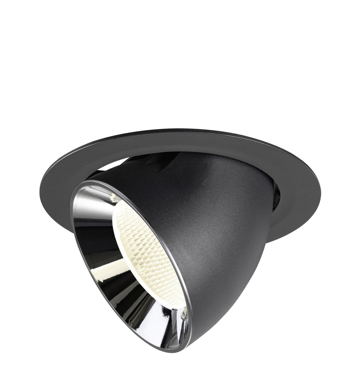 NUMINOS GIMBLE XL, Deckeneinbaul. schwarz/chrom 4000K 20°