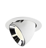 NUMINOS GIMBLE XL, Deckeneinbauleuchte weiß/chrom 4000K 40°