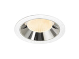 NUMINOS XL, Deckeneinbauleuchte weiß/chrom 2700K 20°