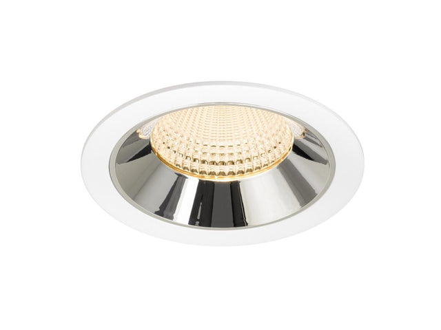 NUMINOS XL, Deckeneinbauleuchte weiß/chrom 2700K 55°