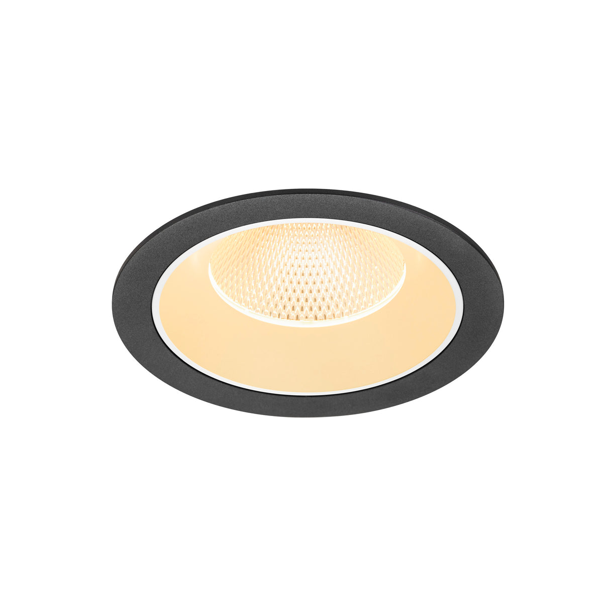 NUMINOS® XL, Deckeneinbauleuchte, 3000K, 40° IP20 rund sw/ws