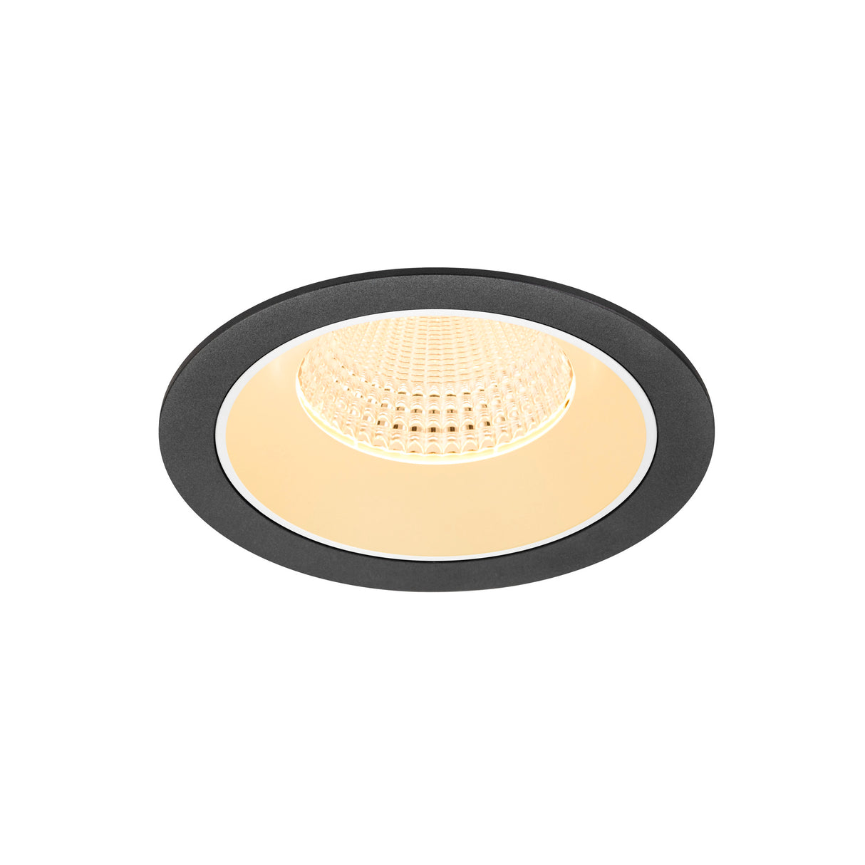NUMINOS® XL, Deckeneinbauleuchte, 3000K, 55° IP20 rund sw/ws