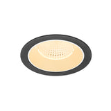 NUMINOS® XL, Deckeneinbauleuchte, 3000K, 55° IP20 rund sw/ws