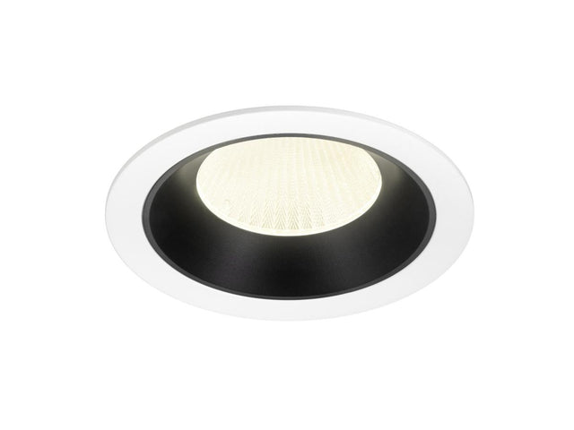 NUMINOS XL, Deckeneinbauleuchte weiß/schwarz 4000K 20°