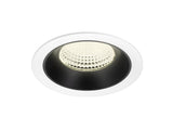 NUMINOS XL, Deckeneinbauleuchte weiß/schwarz 4000K 55°
